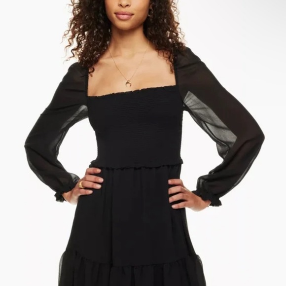 Wilfred Tempest Dress Black - Picture 1 of 6